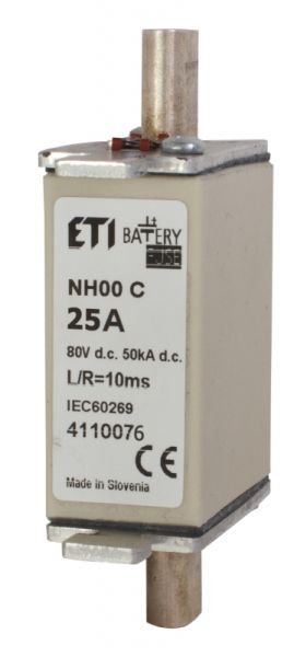 Eti NH000 gBat 25A/80V DC