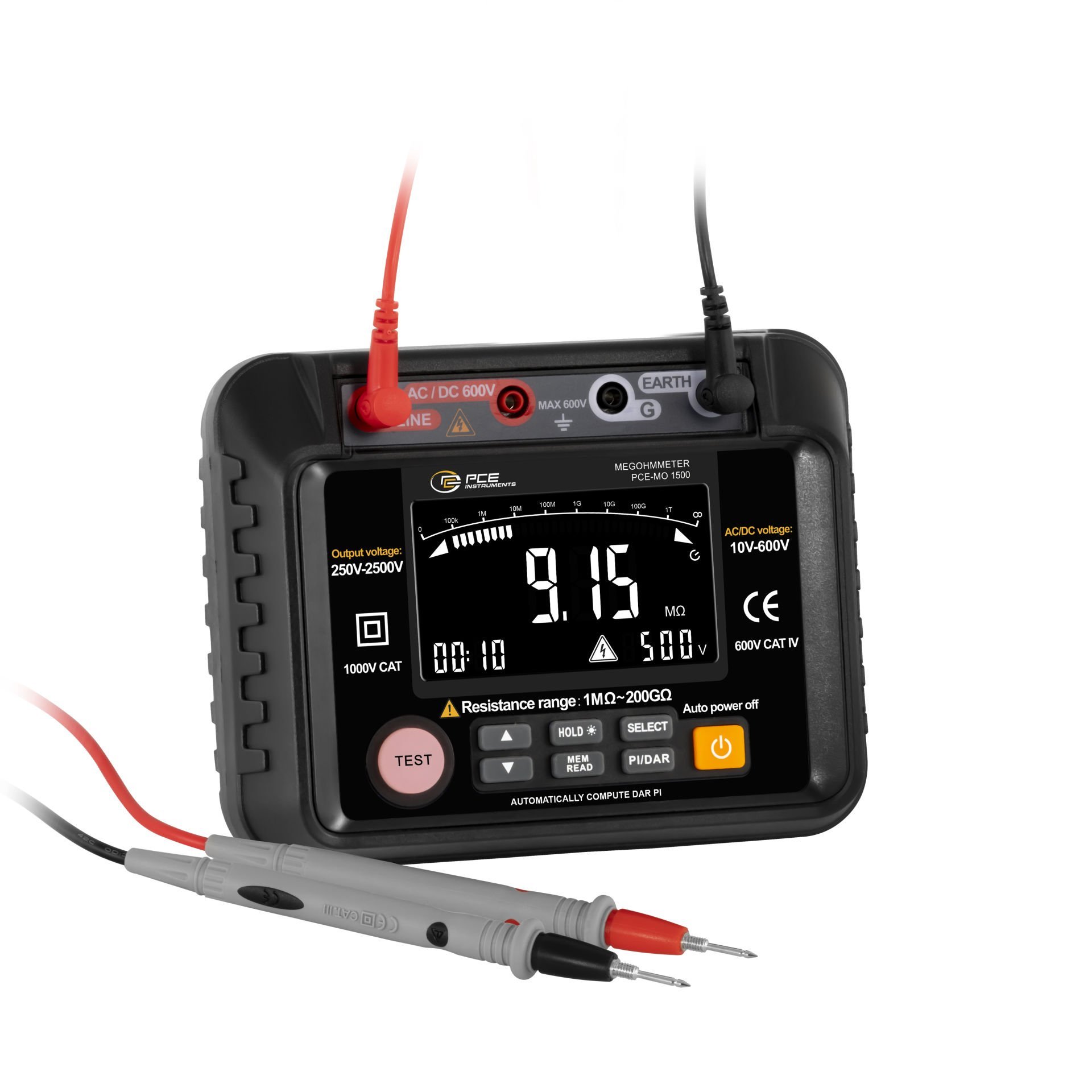 PCE-MO 1500 İzolasyon Test Cihazı