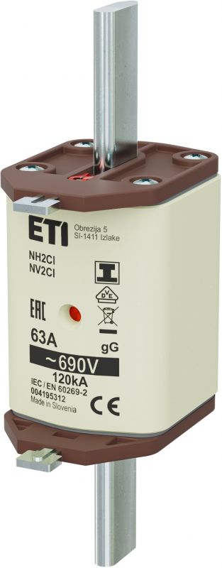 Eti NH2C/I gG 63A/690V