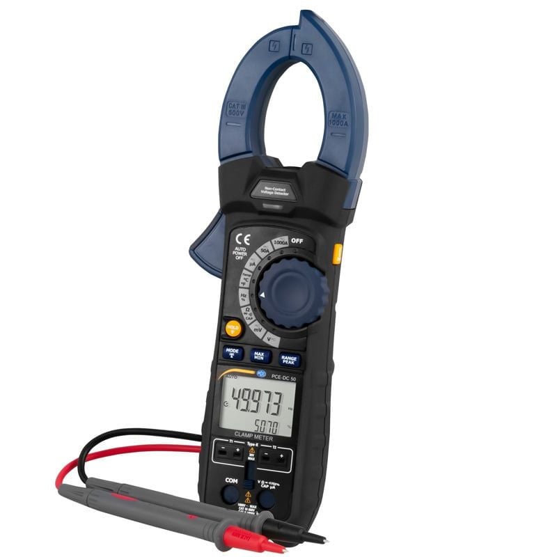 PCE-DC 50 Dijital Pens Ampermetre