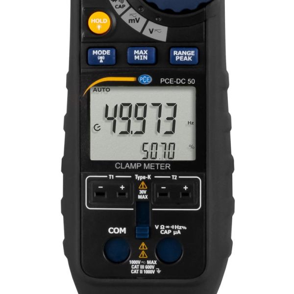 PCE-DC 50 Dijital Pens Ampermetre