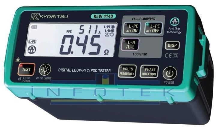 Kyoritsu Kew 4140 Loop / PSC / PFC Test Cihazı