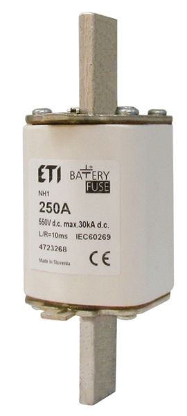 Eti NH1/K gBat 125A/550V DC