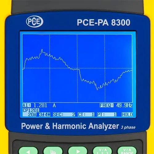 PCE-PA 8300-1 Güç ve Ağ Analizörü