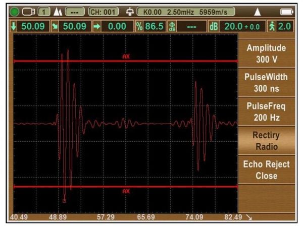 TFD807C Ultrasonik Hata Dedektörü ( Ultrasonic Flaw Detector )