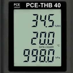 PCE-THB 40 Sıcaklık, Nem Ve Basınç Ölçer ( SD Kart Kayıt )