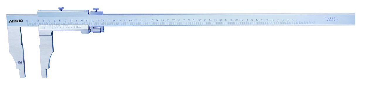 ACCUD 128-024-21 Mekanik Kumpas 128 Serisi 100mm - 0.02mm - 0-600mm