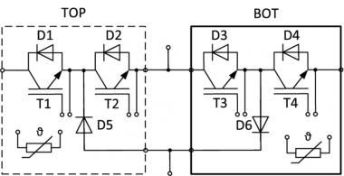 Semikron SKM1200MLI12BE4 igbt - Mosfet