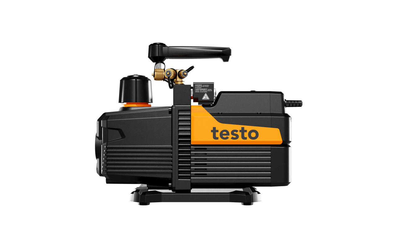 Testo 565i - Entegre tutma testiyle otomatik tahliyeler için akıllı vakum pompası, 10 CFM (283 l/dak)
