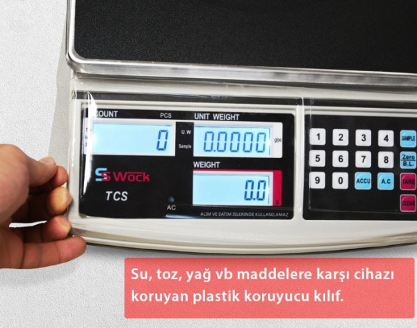 Swock TCS-A Hassas Sayıcı Terazi 0.5GR / 30KG