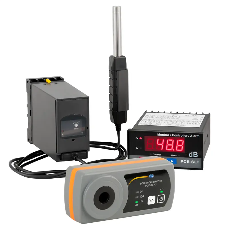 PCE-SLT-KIT-N İş Güvenliği Ölçüm Cihazı Ses Kalibratörü Dahil