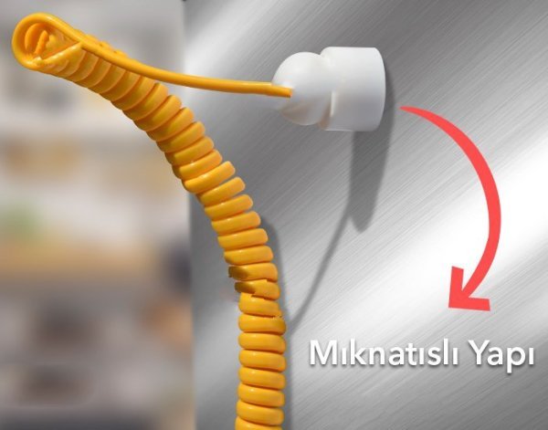 WRN-04B Mıknatıslı Uç K Tipi Sıcaklık Ölçer Prob 400°C