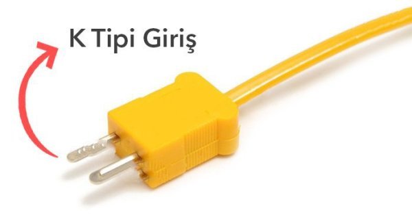 WRN-04B Mıknatıslı Uç K Tipi Sıcaklık Ölçer Prob 400°C