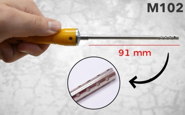 M102 K Tipi Hava Sıcaklık Probu Delik Uçlu 400°C