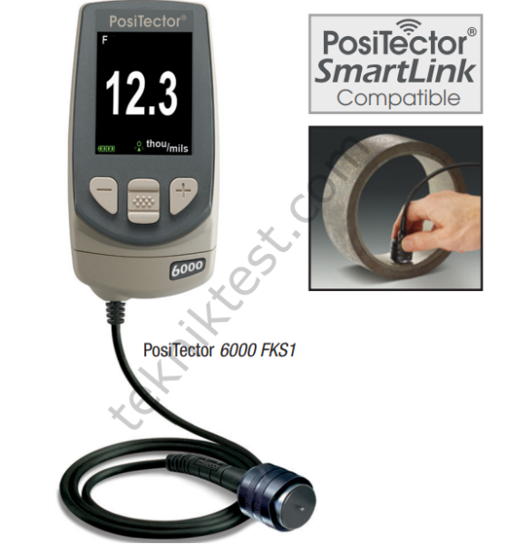 Defelsko Positector 6000 FKS1 Kaplama Kalınlığı Ölçüm Cihazı