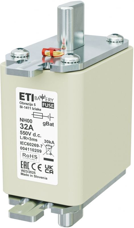 Eti NH00 gBat 32A/550V DC