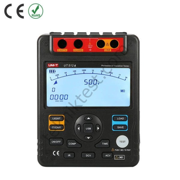 Uni-t UT512 İzolasyon Direnci Test Cihazı