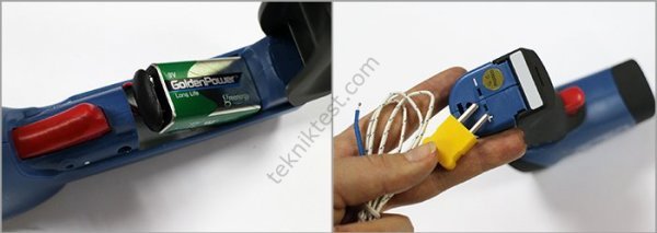 Cem DT-8835 İnfrared Termometre K Tipi