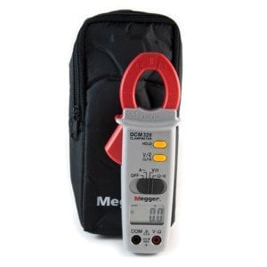 MEGGER DCM320 Pensampermetre 400A AC 600V AC/DC Direnç-Süreklilik-Data Hold