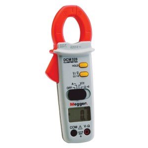 MEGGER DCM320 Pensampermetre 400A AC 600V AC/DC Direnç-Süreklilik-Data Hold