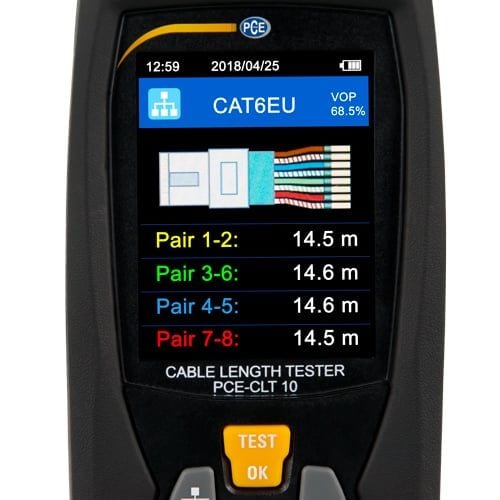 PCE-CLT 10 Kablo Uzunluğu Ölçüm Cihazı