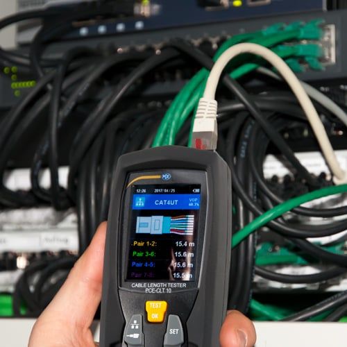 PCE-CLT 10 Kablo Uzunluğu Ölçüm Cihazı
