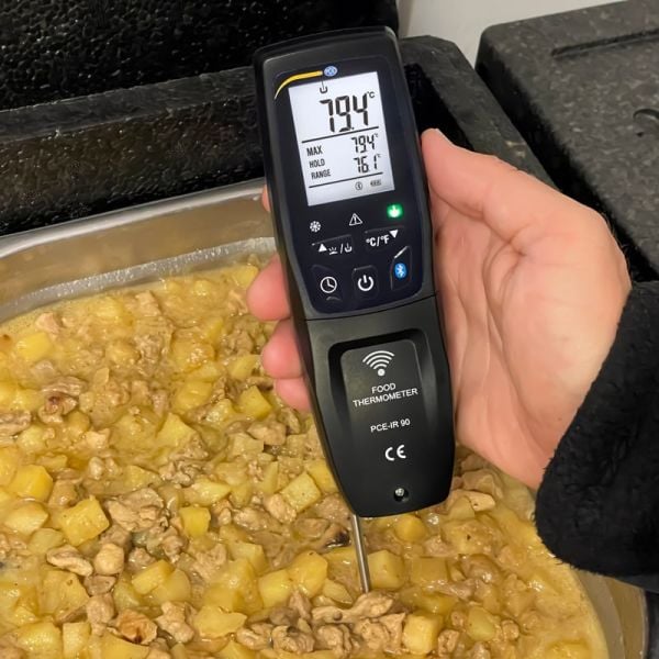 PCE-IR 90 Gıda Termometresi (-40 … 300 °C) (2: 1)