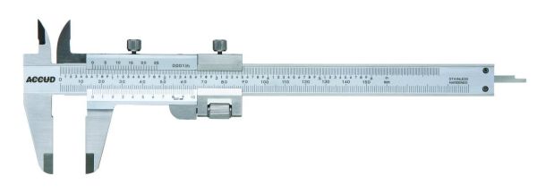 ACCUD 125-005-11 Mekanik Kumpas 125 Serisi - Hassas Ayarlamalı 0-130mm