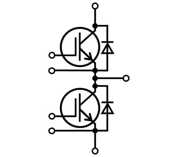 Fuji Electric 2MBI200VB-120-50 igbt Modül