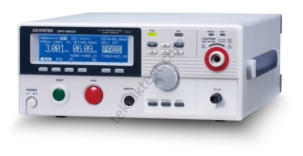 GW Instek GPT-9901A (CE) AC Elektriksel Güvenlik Test Cihazları