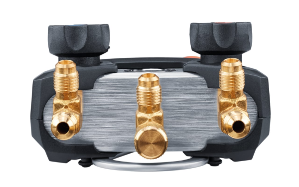 Testo 550i Akıllı set - Kablosuz kıskaçlı sıcaklık problarına (NTC) sahip uygulama kontrollü dijital manifold