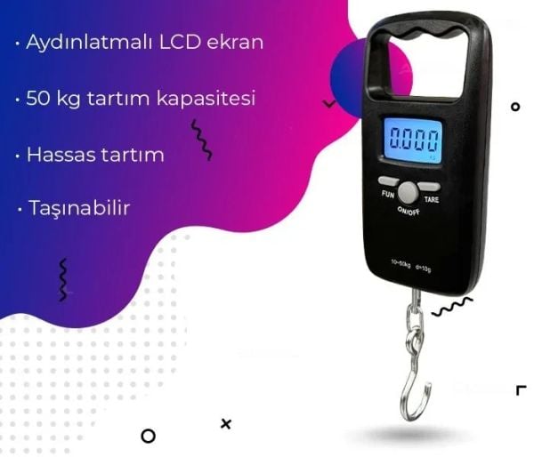 B40 Askı Terazi (50KG / 10GR)