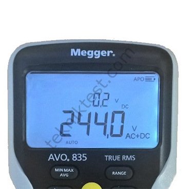 Megger AVO835 Profesyonel Dijital Multimetre