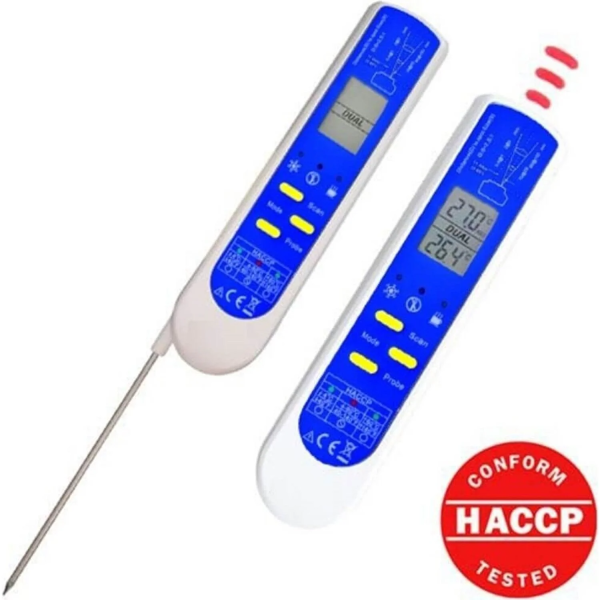 AMT 206 Daldırma Problu ve Lazerli Gıda Termometresi