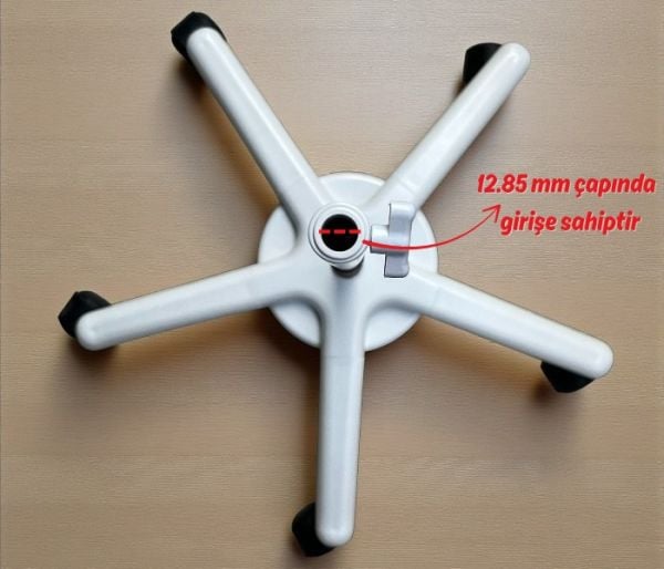 T5 Premium Büyüteç Ayağı | Beş Tekerlekli