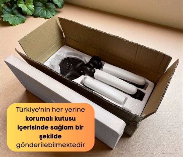 T5 Premium Büyüteç Ayağı | Beş Tekerlekli
