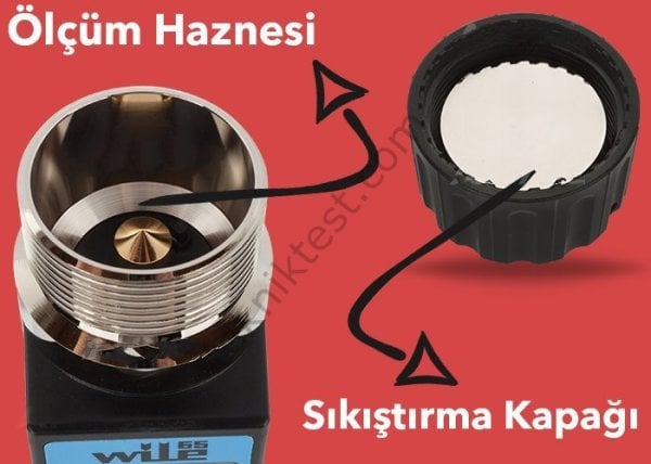 Wile 65 Tahıl Rutubet ve Sıcaklık Ölçer