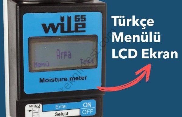 Wile 65 Tahıl Rutubet ve Sıcaklık Ölçer