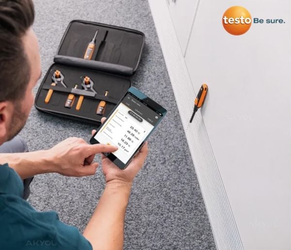 Testo Akıllı Problar Klima ve Soğutma Test Seti Plus