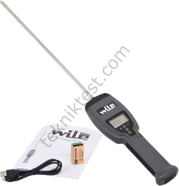 Wile 500 Balya Ot, Saman, Yonca ve Silaj Sıcaklık Nem Ölçer