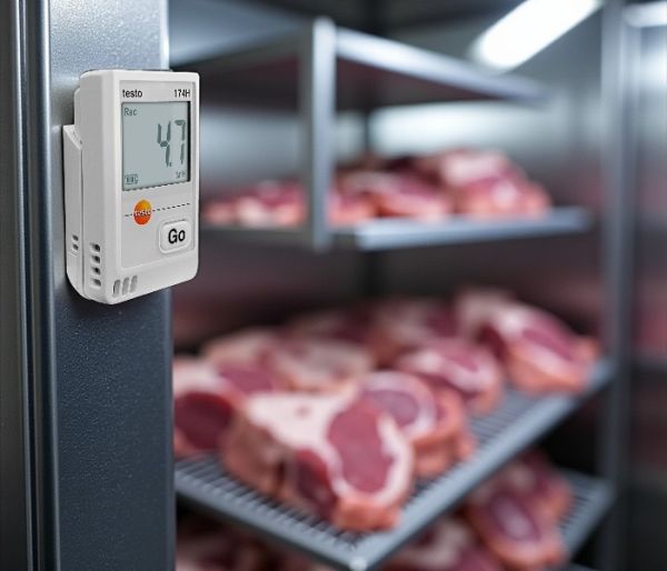 Testo 174H USB-C Girişli Sıcaklık ve Nem Kayıt Datalogger Cihazı | Beyaz