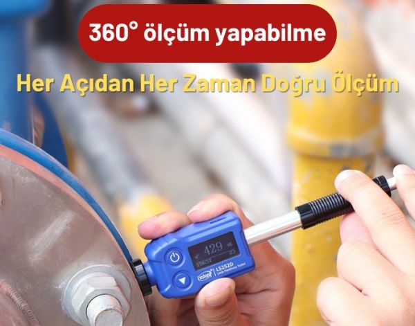 Linshang LS252D Leeb Sertlik Ölçer | Taşınabilir Metal Sertlik Test Cihazı
