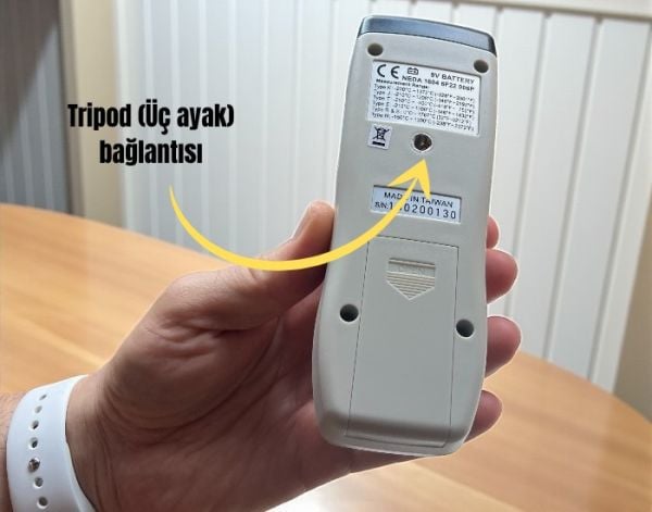 Tenmars TM-84D Kayıt Özellikli 2 Kanallı Termokupl Termometre | K, J, T, E, R, S, N Tipi Prob