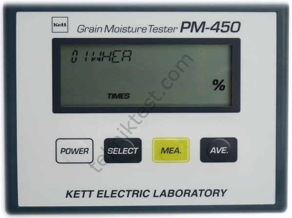 Kett PM 450 Tahıl Nem Ölçüm Cihazı _ özel indirimli