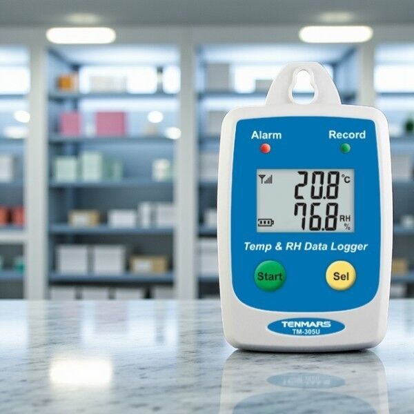 Tenmars TM-305U Sıcaklık ve Nem Kayıt Cihazı