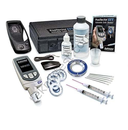 PosiTector SSTKITP1 Çözünür Tuz Test Cihazı Kit ( STD Ana gövde + SST-KIT P )