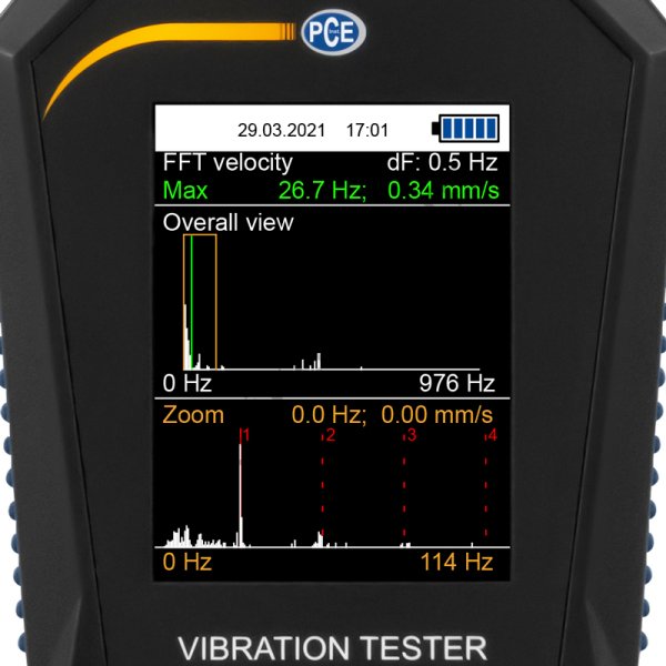 PCE-VT 3900S Titreşim Ölçer