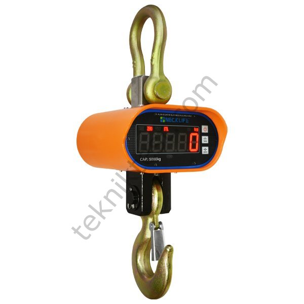 OCS-K Dijital Vinç Baskülü - Hassasiyet: 2 Kg. Max: 5 Ton