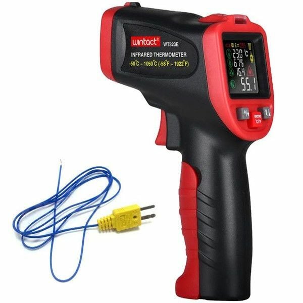 WT323E Rutubet Küf Analizli Lazerli Termometre ( -50 °C' den 500 °C )