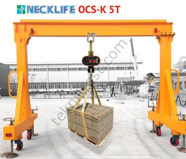 OCS-K Dijital Vinç Baskülü - Hassasiyet: 1 Kg. Max: 3 Ton